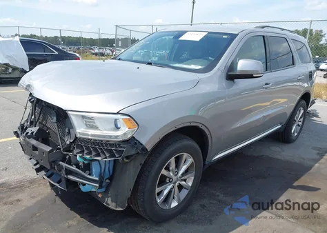 2015 Dodge Durango Limited из США, поврежденный, VIN 1C4RDJDG0FC740566